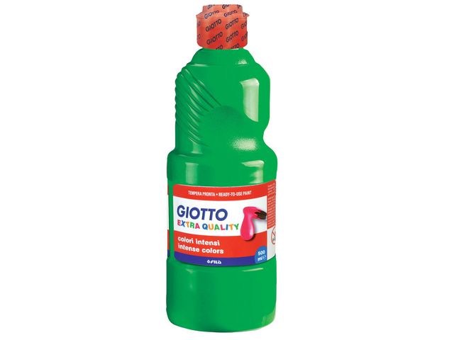 GIOTTO Färg Extra Quality 500ml grön | Skola och förskola - Målarfärg och tillbehör - Readymix | Kontorsexperten