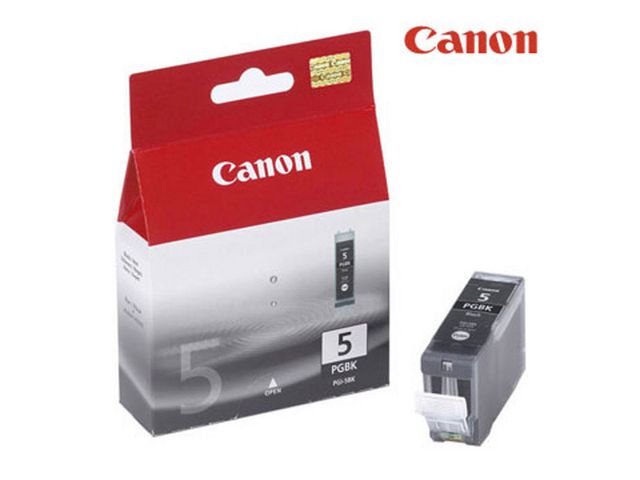 Canon Bläckpatron, PIXMA PGI-5 BK, 0628B001, svart, dubbelförpackning | Toner och bläck - Bläckpatroner - Bläckpatroner Canon | Kontorsexperten