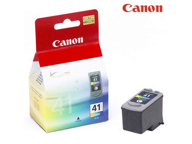 Canon Bläckpatron, PIXMA CL-41, 0617B001, ChromaLife100, tre färger, singelförpackning | Toner och bläck - Bläckpatroner - Bläckpatroner Canon | Kontorsexperten
