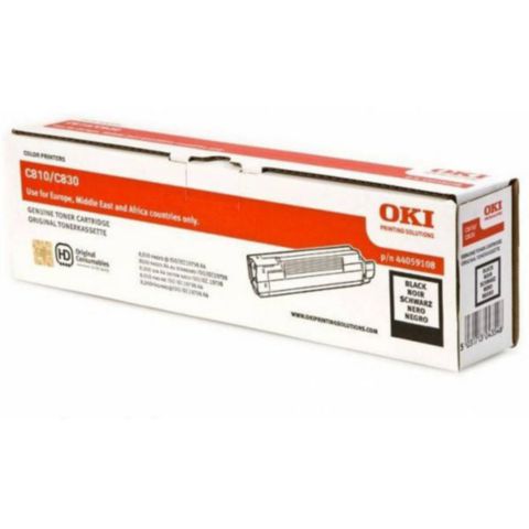 OKI Toner, singelförpackning, svart, 44059108 | Toner och bläck - Tonerkassetter - Toner OKI | Kontorsexperten