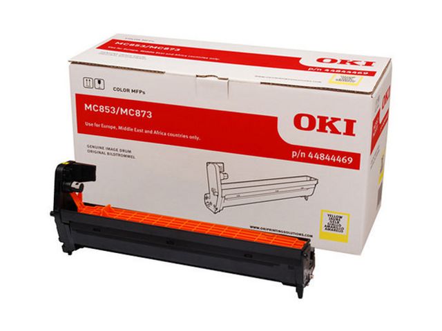 OKI Trumma 44844469 Gul | Toner och bläck - Trummor - Trummor OKI | Kontorsexperten