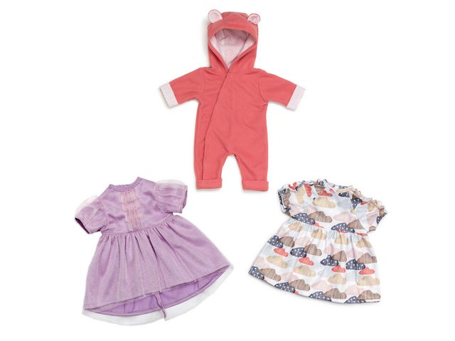 SKRÅLLAN Dockkläder 36-40cm 3/fp | Skola och förskola - Lekmaterial - Dockvagnar och docktillbehör | Kontorsexperten