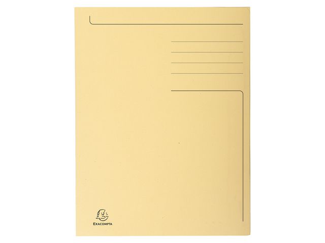 Exacompta Mapp 3-kl 250g A4 beige | Kontorsmaterial - Mappar och plastfickor - Mappar övriga | Kontorsexperten