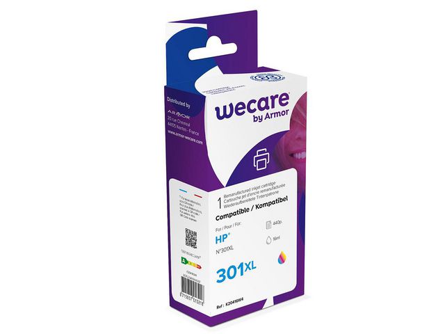 Wecare Bläckpatron 301XL färg | Toner och bläck - Bläckpatroner - Bläckpatroner WeCare | Kontorsexperten