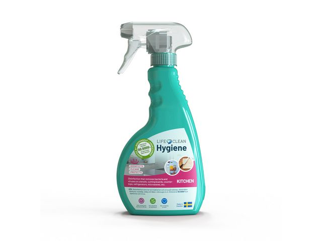 LIFECLEAN Ytdesinfektion Kitchen 450ml | Städ och hygien - Desinfektionsmedel - Ytdesinfektion | Kontorsexperten