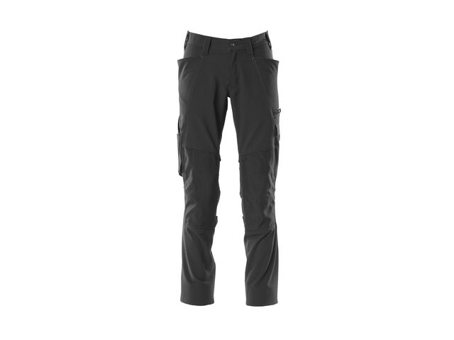 MASCOT® Arbetsbyxor knäfickor Accelerate svart 82C54 | Arbetskläder - Arbetsbyxor och shorts - Hantverksbyxor | Kontorsexperten