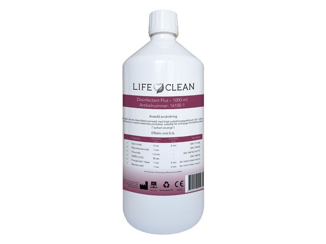 LIFECLEAN Ytdesinfektion Plus 1L | Städ och hygien - Desinfektionsmedel - Ytdesinfektion | Kontorsexperten