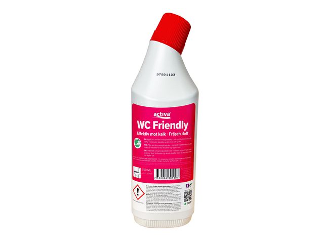 Activa WC-rent Friendly 750ml | Städ och hygien - Rengöringsmedel - WC-rent | Kontorsexperten