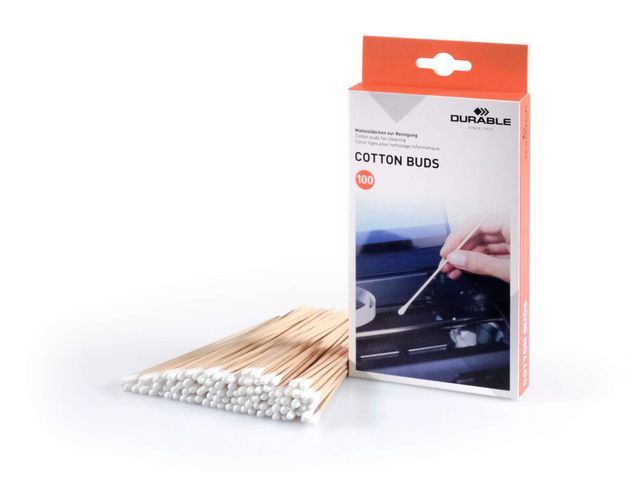 Durable Rengöringstops 15 cm 100/fp | Datorprodukter - Datorrengöring - Rengörings-servetter | Kontorsexperten