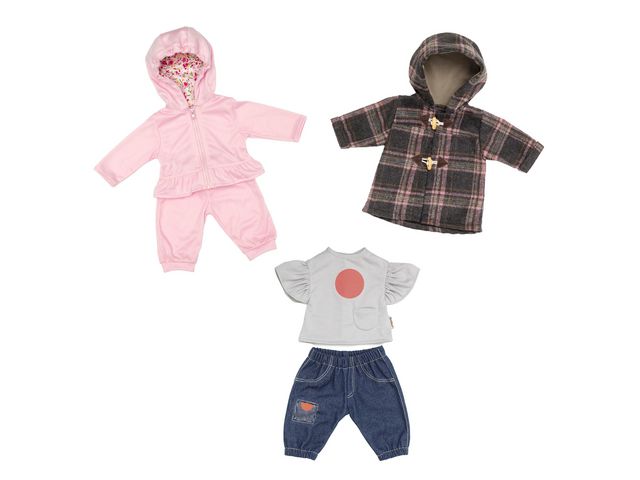 Dockkläder 42-48cm 3/fp | Skola och förskola - Lekmaterial - Dockvagnar och docktillbehör | Kontorsexperten