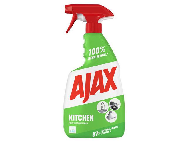 Ajax Allrengöring Kitchen & Grease Spray 750ml | Städ och hygien - Rengöringsmedel - Allrent | Kontorsexperten