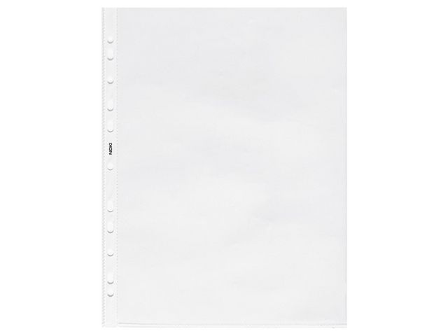 NOKI Plastficka A4 0,15mm klar 25/fp | Kontorsmaterial - Mappar och plastfickor - Plastfickor - Öppen överkant | Kontorsexperten