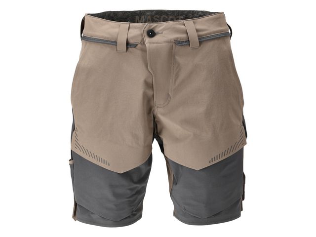 MASCOT Shorts 24 cm Customized sand/grå C45 | Arbetskläder - Arbetsbyxor och shorts - Arbetsshorts och piratbyxor | Kontorsexperten