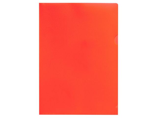 Aktmapp A4 0,15 röd 25/fp | Kontorsmaterial - Mappar och plastfickor - Plastmappar och aktmappar | Kontorsexperten