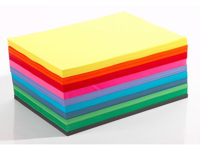 Tonpapper A4 1000/fp | Skola och förskola - Hobbypapper - Färgat | Kontorsexperten