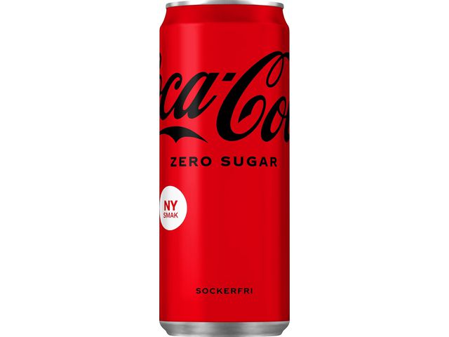 Produktfoto för Coca-Cola Dricka ZERO Burk 33 cl
