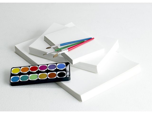 Akvarellpapper storpack 225 g 275/fp | Skola och förskola - Hobbypapper - Akvarell | Kontorsexperten