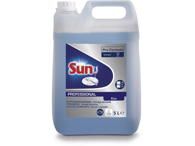 Sun Torkmedel Pro Formula 5L | Städ och hygien - Diskrengöring - Torkmedel och sköljmedel | Kontorsexperten