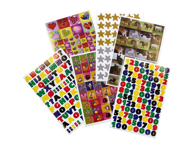 Stickers 480/fp | Skola och förskola - Hobbymaterial - Bokmärken och stickers | Kontorsexperten