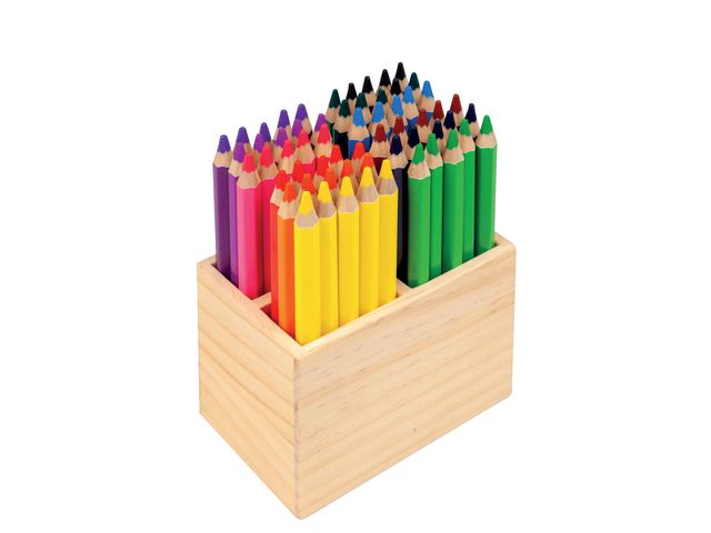 PLAYBOX Färgpenna Jumbo 5x12 färger | Skola och förskola - Pennor och tillbehör - Färgpennor - Jumbo | Kontorsexperten