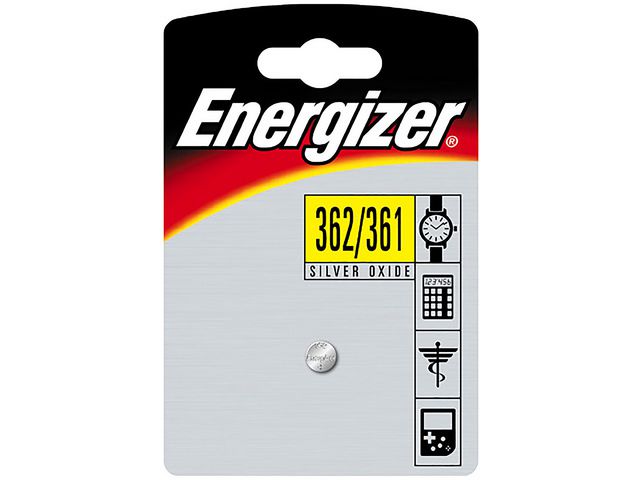 ENERGIZER Batteri Silveroxid 362/361 | Kontorsmaskiner - Batterier - Knappcellsbatterier | Kontorsexperten