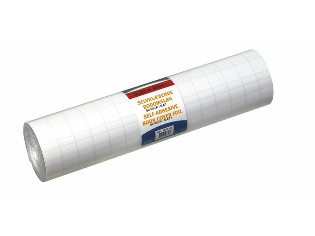 Bantex Bokplast självhäftande 80my 30cmx25m blank | Skola och förskola - Förbrukning skola häften - Bokplast | Kontorsexperten