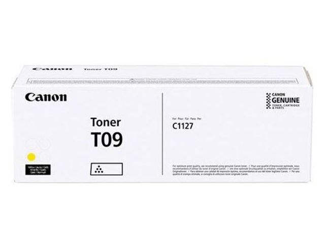 Canon Toner T09 5,9K gul | Toner och bläck - Tonerkassetter - Toner Canon | Kontorsexperten