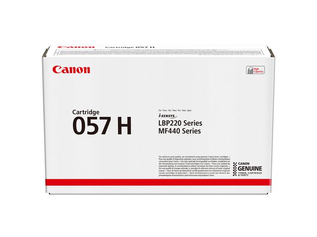 Canon Toner CRG H 057 Svart | Toner och bläck - Tonerkassetter - Toner Canon | Kontorsexperten