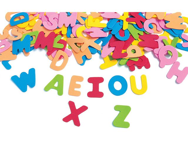 Bokstäver EVA 150/fp | Skola och förskola - Hobbymaterial - Pyssel | Kontorsexperten