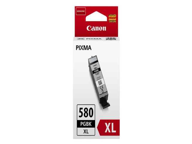 Canon PGI-580PGBK XL-pigmentbläckpatron, hög kapacitet, svart, 18,5 ml | Toner och bläck - Bläckpatroner - Bläckpatroner Canon | Kontorsexperten