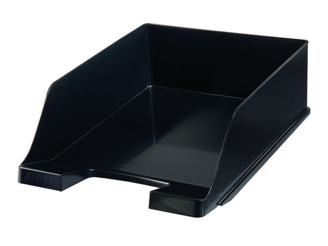 Han Brevkorg Maxi svart | Kontorsmaterial - Till skrivbordet - Brevkorgar | Kontorsexperten