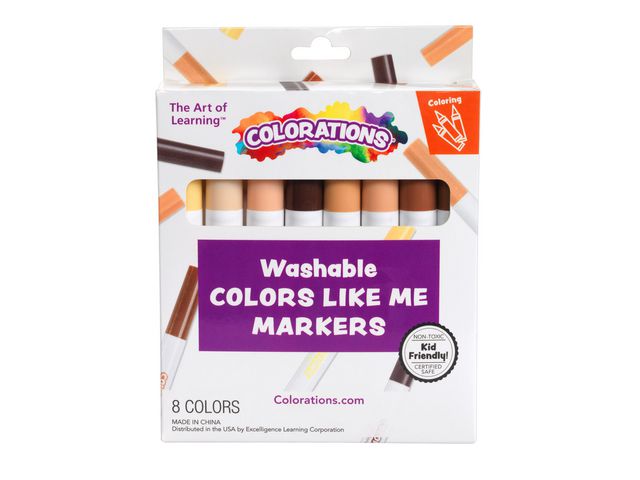 Färgpenna olika hudtoner 8/fp | Skola och förskola - Pennor och tillbehör - Färgpennor - Standard | Kontorsexperten