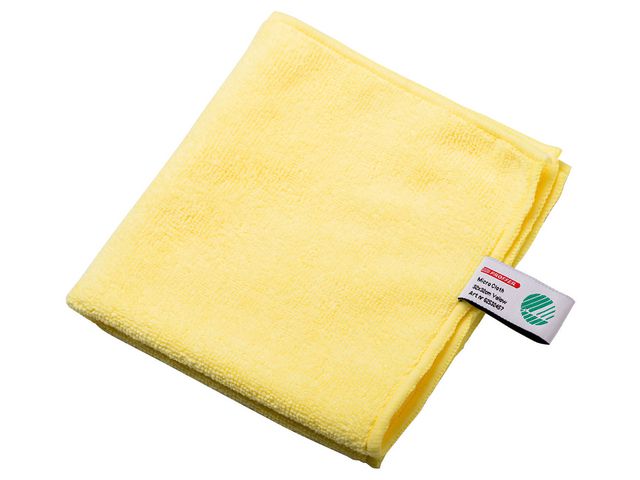NORDEX Microfiberduk PROFFER 32x32cm gul | Städ och hygien - Städdukar och diskdukar - Städdukar - Mikro | Kontorsexperten