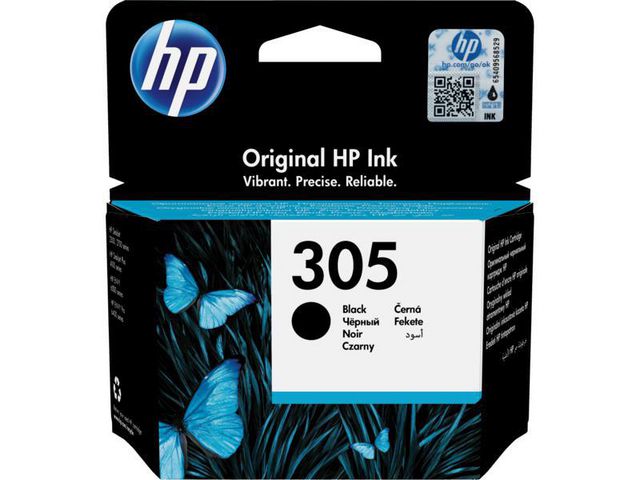 HP Bläckpatron 3YM61AE 305 Svart | Toner och bläck - Bläckpatroner - Bläckpatroner HP | Kontorsexperten