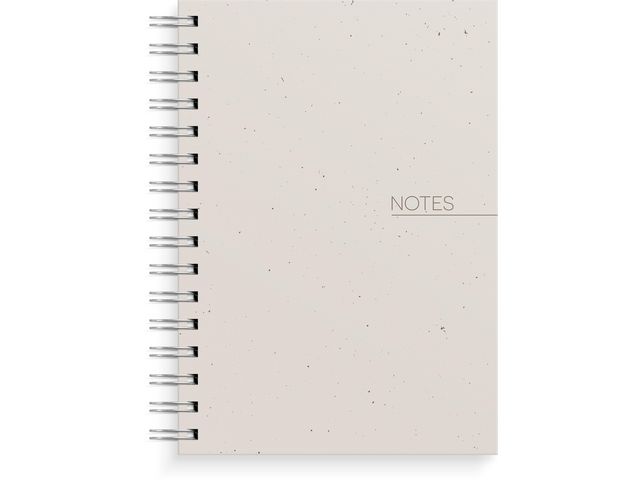 Burde Ant.bok A5 beige | Kontorsmaterial - Block och anteckningsböcker - Anteckningsböcker | Kontorsexperten