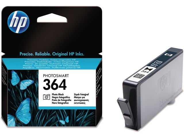 HP Bläckpatron CB317EE 364 Fotosvart | Toner och bläck - Bläckpatroner - Bläckpatroner HP | Kontorsexperten