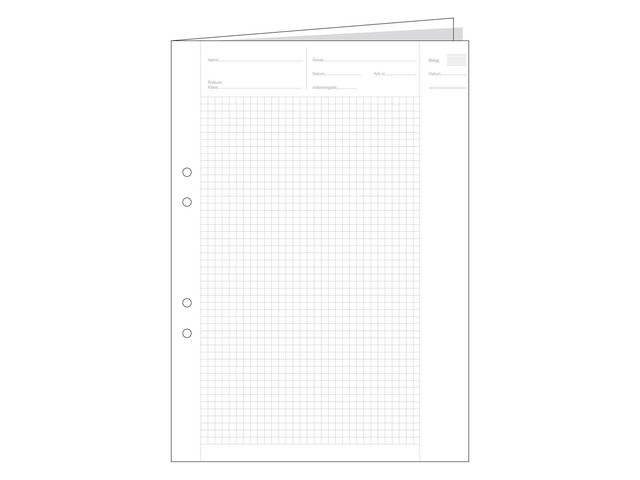 Provskrivp. A3 rutat 5x5 mm vikt 250/fp | Skola och förskola - Förbrukning skola häften - Provskrivningspapper | Kontorsexperten