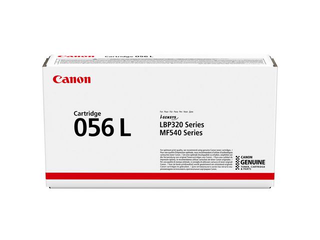 Canon Toner CRG 056 L Svart | Toner och bläck - Tonerkassetter - Toner Canon | Kontorsexperten