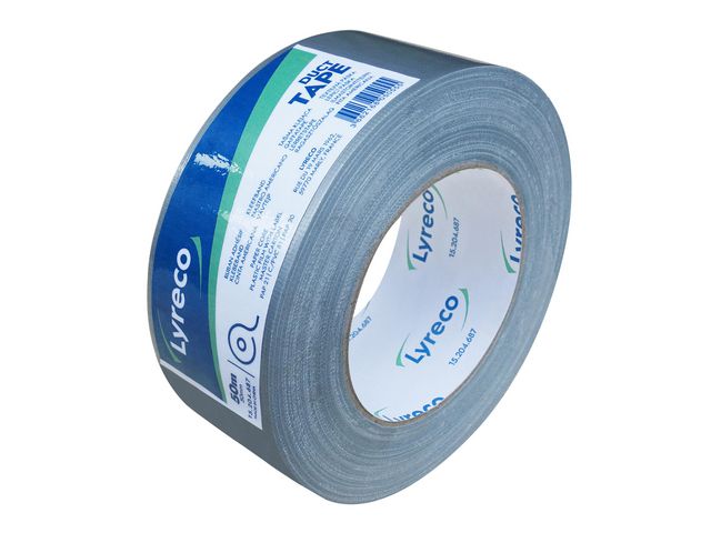 Lyreco Vävtejp 50mmx50m silver