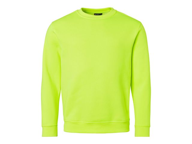 TOP SWEDE Sweatshirt 240 fluor. gul XS | Arbetskläder - Arbetströjor - Sweatshirts och koftor | Kontorsexperten