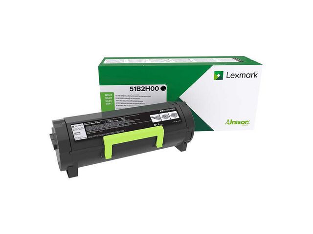 Lexmark Toner 51B2H00 Svart | Toner och bläck - Tonerkassetter - Toner Lexmark | Kontorsexperten