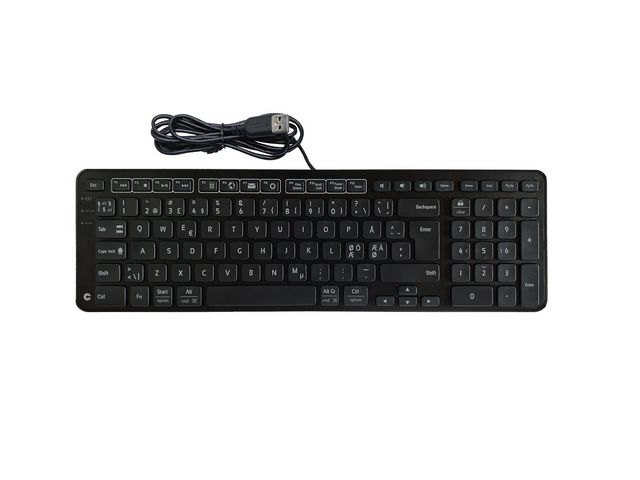 Contour Tangentbord Balance Kabel PN | Datorprodukter - Kringutrustning - Tangentbord | Kontorsexperten