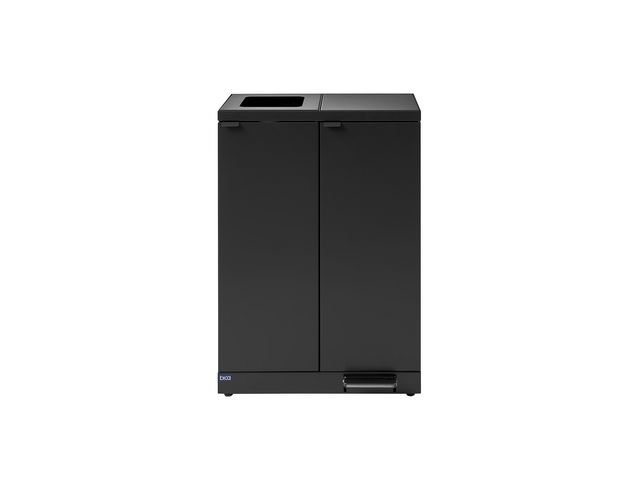 bica Avfallshantering 2x65L pedal grå | Städ och hygien - Avfallshantering och källsortering - Sortering och återvinning | Kontorsexperten