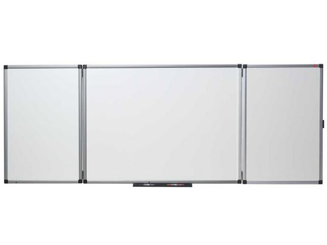 Nobo Whiteboardtavla, Triptych 120x90cm | Kontorsmöbler och inredning - Whiteboardtavlor och tillbehör - Whiteboardtavlor - Emalj | Kontorsexperten
