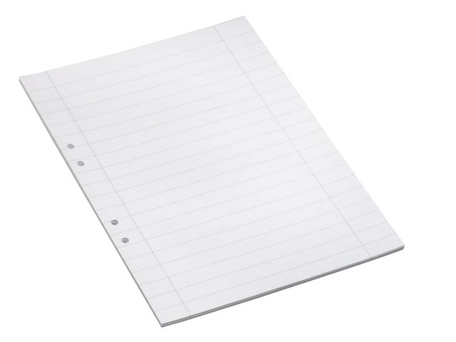 BANTEX Lösblad A4 linjerat 14,5mm hålat 500/fp | Skola och förskola - Förbrukning skola häften - Lösblad och arbetsblad | Kontorsexperten