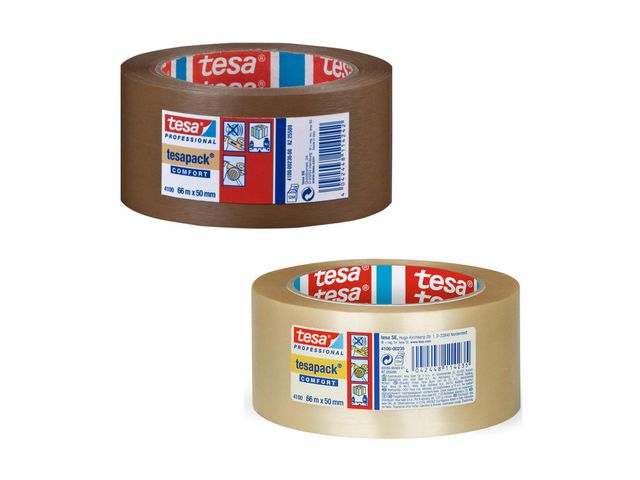 Produktfoto för tesa® Packtejp 4100 PVC 50mmx66m klar