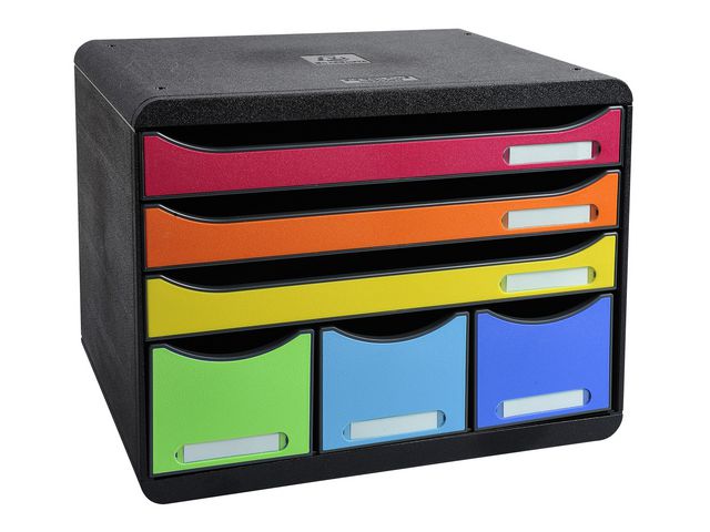 Exacompta Blankettbox STORE-BOX MAXI 6 lådor | Kontorsmaterial - Till skrivbordet - Blankettfack och Boxar | Kontorsexperten