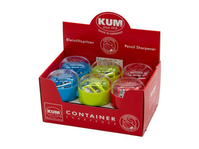 KUM Pennvässare dubbel med behållare 12/fp | Skola och förskola - Pennor och tillbehör - Pennvässare | Kontorsexperten