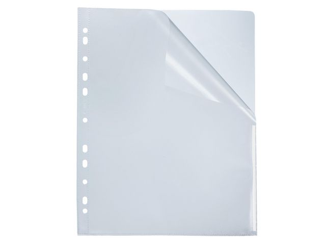 Bantex Plastficka sig A4 0,12 vit 100/fp | Kontorsmaterial - Mappar och plastfickor - Plastfickor - Signal | Kontorsexperten