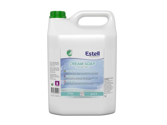 Estell Tvål Cremetvål oparfymerad 5l | Städ och hygien - Tvål och hygien - Tvättcremer | Kontorsexperten